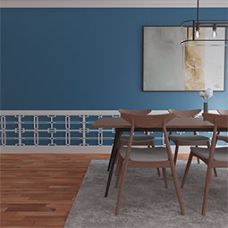 Ekena Millwork - WPKEWD - Englewood PVC Wainscot Paneling Kit