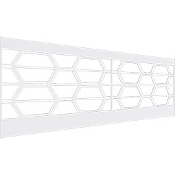 Ekena Millwork - WPKGLY - Greeley PVC Wainscot Paneling Kit