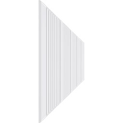 Ekena Millwork - WPKPFBD - Framed Beadboard PVC Fretwork Wainscot Wall Panel
