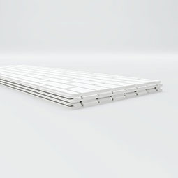 Ekena Millwork - WPKPSBK - Subway Brick PVC Fretwork Wainscot Wall Panel