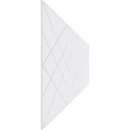 Ekena Millwork - WPKPDMA - Diamond Argyle PVC Fretwork Wainscot Wall Panel
