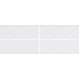 Ekena Millwork - WPKPDMA - Diamond Argyle PVC Fretwork Wainscot Wall Panel