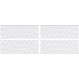 Ekena Millwork - WPKPCBD - Checkerboard PVC Fretwork Wainscot Wall Panel