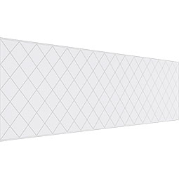 Ekena Millwork - WPKPCBD - Checkerboard PVC Fretwork Wainscot Wall Panel
