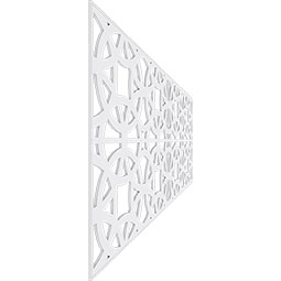 Ekena Millwork - WPKPBNE - Brownsville PVC Fretwork Wainscot Wall Panel