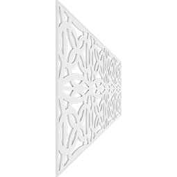 Ekena Millwork - WPKPBYT - Baytown PVC Fretwork Wainscot Wall Panel