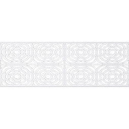 Ekena Millwork - WPKPEBP - Edinburg PVC Fretwork Wainscot Wall Panel