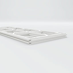 Ekena Millwork - WPKPEWD - Englewood PVC Fretwork Wainscot Wall Panel