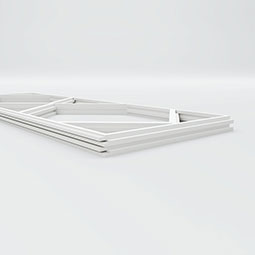 Ekena Millwork - WPKPFSR - Fraser PVC Fretwork Wainscot Wall Panel