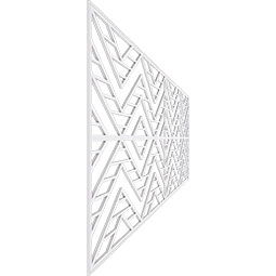 Ekena Millwork - WPKPGCT - Gilcrest PVC Fretwork Wainscot Wall Panel