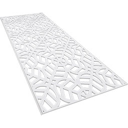 Ekena Millwork - WPKPGRD - Garland PVC Fretwork Wainscot Wall Panel