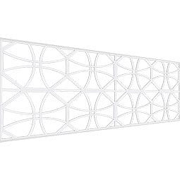 Ekena Millwork - WPKPHWL - Haswell PVC Fretwork Wainscot Wall Panel