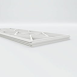 Ekena Millwork - WPKPJTN - Jamestown PVC Fretwork Wainscot Wall Panel