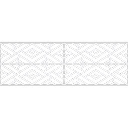 Ekena Millwork - WPKPKLN - Killeen PVC Fretwork Wainscot Wall Panel