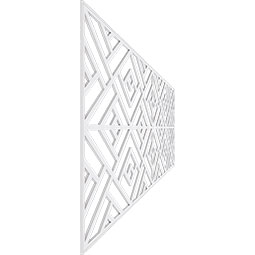 Ekena Millwork - WPKPKLN - Killeen PVC Fretwork Wainscot Wall Panel