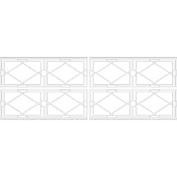Ekena Millwork - WPKPKWA - Kiowa PVC Fretwork Wainscot Wall Panel