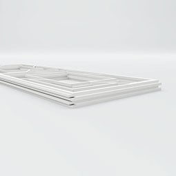 Ekena Millwork - WPKPMMT - Monument PVC Fretwork Wainscot Wall Panel