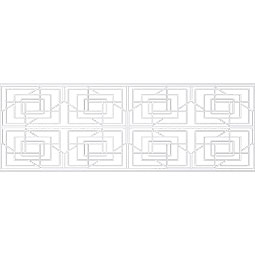 Ekena Millwork - WPKPNWD - Norwood PVC Fretwork Wainscot Wall Panel