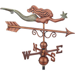 Good Directions - GD1978 - Little Mermaid Pure Copper Weathervane