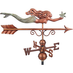 Good Directions - GD1978 - Little Mermaid Pure Copper Weathervane
