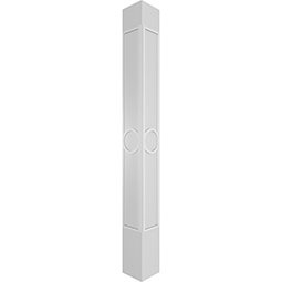Ekena Millwork - CCENACD - Craftsman Classic Square Non-Tapered Arts & Crafts Fretwork Column