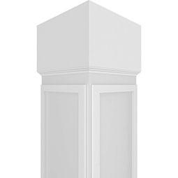 Ekena Millwork - CCENACD - Craftsman Classic Square Non-Tapered Arts & Crafts Fretwork Column