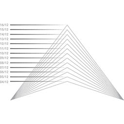 Fypon, Ltd. - GBPMEI - Meier Rough Sawn Gable Bracket Pediment
