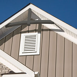 Fypon, Ltd. - GBPSUL - Sullivan Rough Sawn Gable Bracket Pediment