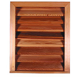CW Ohio Inc. - WBREC - Webb Rectangle Louvered Gable  Vent