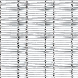 Brown Wood Products - BW015936118SS1 - 36"W x 59"H Jute Bengal Mesh, Stainless Steel