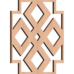 Ekena Millwork - WALWBLE - Blendon Decorative Fretwork Wood Wall Panels