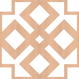 Ekena Millwork - WALWBLE - Blendon Decorative Fretwork Wood Wall Panels