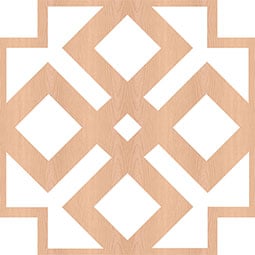 Ekena Millwork - WALWBLE - Blendon Decorative Fretwork Wood Wall Panels