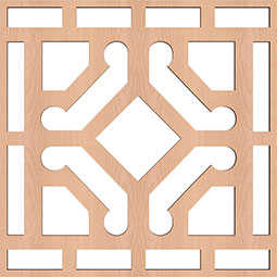 Ekena Millwork - WALWADD - Addison Fretwork Decorative Wood Wall Panels