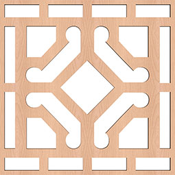 Ekena Millwork - WALWADD - Addison Fretwork Decorative Wood Wall Panels