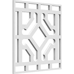 Ekena Millwork - WALPADD - Addison Fretwork Decorative Wall Panels in Architectural Grade PVC