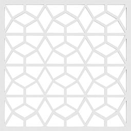 Ekena Millwork - WALPAKR - Akron Decorative Fretwork Wall Panels
