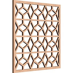 Ekena Millwork - WALWAKR - Akron Decorative Fretwork Wood Wall Panels