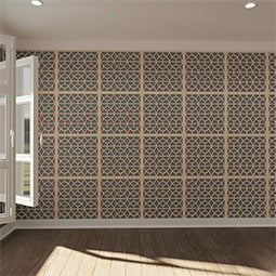 Ekena Millwork - WALWAKR - Akron Decorative Fretwork Wood Wall Panels
