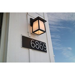 Goldberg Brothers, Inc. - GB6012VB - Goldberg Vertical House Number Sign