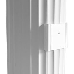 AFCO, Industries - AAR010ACBA - Column Bracket Rail Adaptor for 10" Round Fluted AFCO Aluminum Column