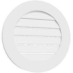 Ekena Millwork - GVPS - TrueCraft Surface Mounted Architectural Grade PVC Gable Vent
