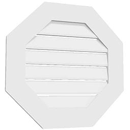 Ekena Millwork - GVPS - TrueCraft Surface Mounted Architectural Grade PVC Gable Vent