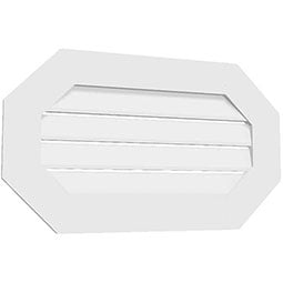 Ekena Millwork - GVPS - TrueCraft Surface Mounted Architectural Grade PVC Gable Vent