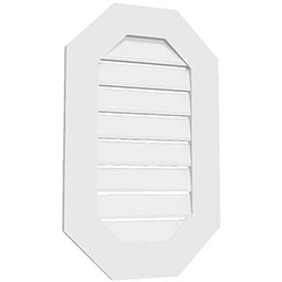 Ekena Millwork - GVPS - TrueCraft Surface Mounted Architectural Grade PVC Gable Vent
