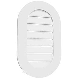 Ekena Millwork - GVPS - TrueCraft Surface Mounted Architectural Grade PVC Gable Vent