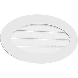 Ekena Millwork - GVPS - TrueCraft Surface Mounted Architectural Grade PVC Gable Vent