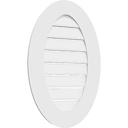 Ekena Millwork - GVPS - TrueCraft Surface Mounted Architectural Grade PVC Gable Vent