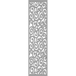 Ekena Millwork - WALPALI - Allis Decorative Pierced Fretwork Wall Panels in Architectural Grade PVC
