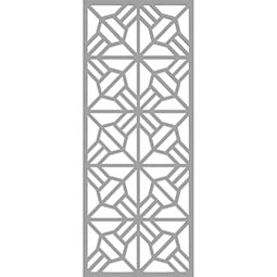 Ekena Millwork - WALPAUB - Auburn Decorative Pierced Fretwork Wall Panels in Architectural Grade PVC